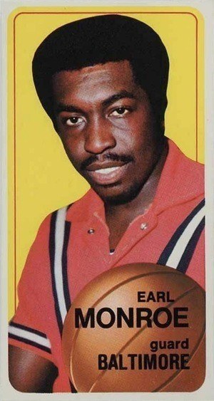 1970 Topps #20 Earl Monroe Basketball Card