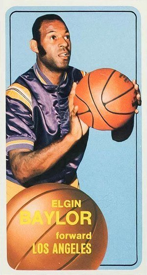 1970 Topps #65 Elgin Baylor Basketball Card