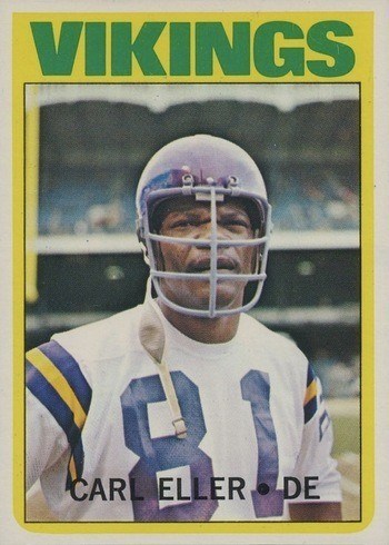 1972 Topps #20 Carl Eller Football Card