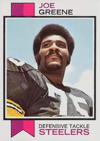 1973 Topps #280 Joe Greene Football Card 1973 Topps #280 Joe Greene Football Card
