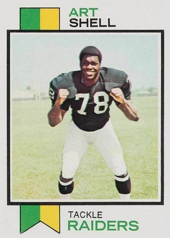 1973 Topps #377 Art Shell Rookie Card 1973 Topps #377 Art Shell Rookie Card