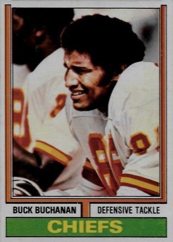 1974 Topps #218 Buck Buchanan Football Card