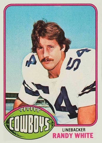 1976 Topps #158 Randy White Rookie Card