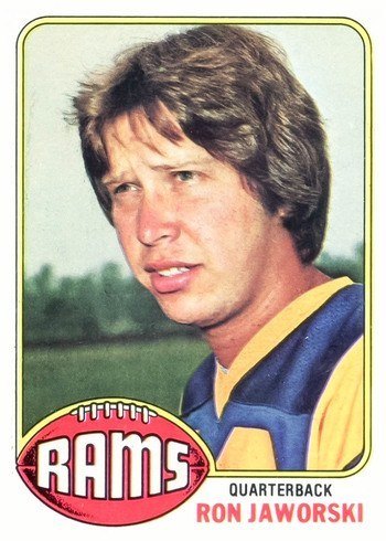 1976 Topps #426 Ron Jaworski Rookie Card
