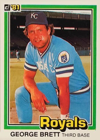1981 Donruss #100 George Brett Baseball Card