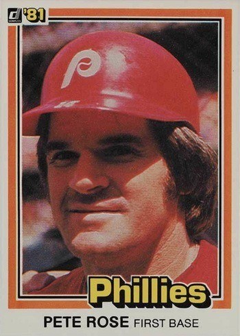 1981 Donruss #371 Pete Rose Baseball Card