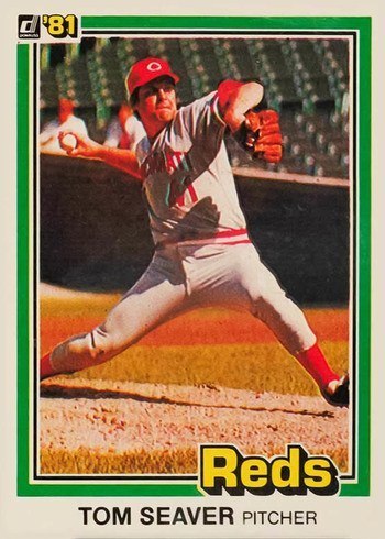 1981 Donruss #422 Tom Seaver Baseball Card 1981 Donruss #422 Tom Seaver Baseball Card