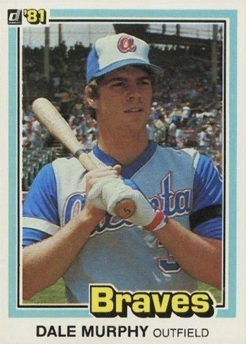 1981 Donruss #437 Dale Murphy Baseball Card