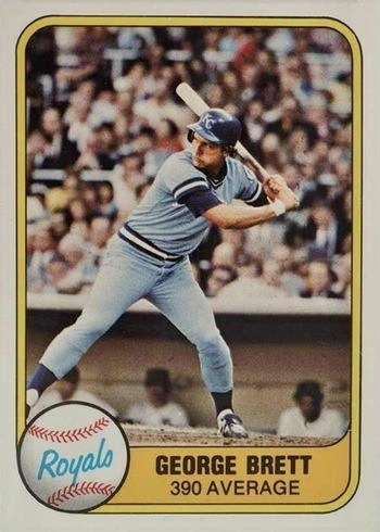 1981 Fleer #28 George Brett Baseball Card