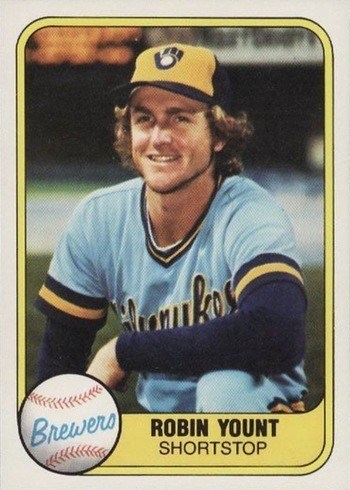 1981 Fleer #511 Robin Yount Baseball Card