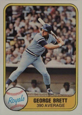 1981 Fleer #655 George Brett Baseball Card
