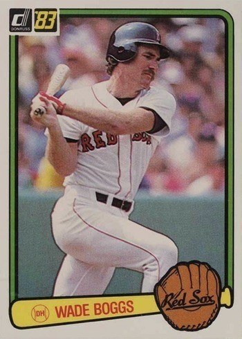  1983 Topps Baseball #498 Wade Boggs Rookie Card : Collectibles  & Fine Art