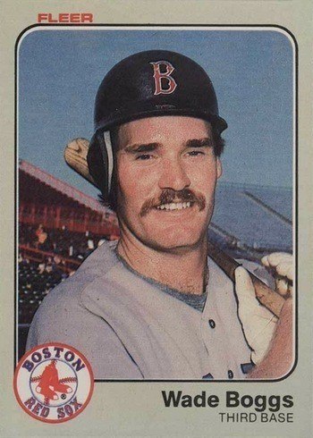 1983 Fleer #179 Wade Boggs Rookie Card