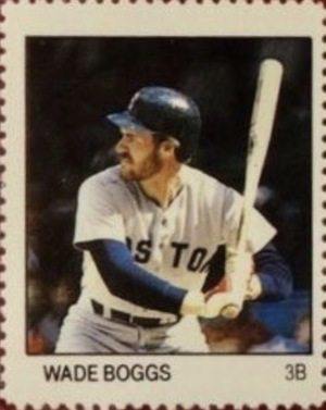 1983 Fleer Stamps Wade Boggs