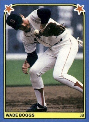 1983 Fleer Stickers Wade Boggs