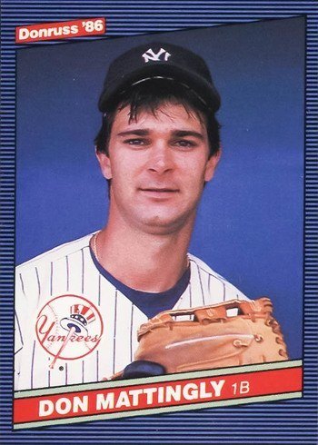 1986 Donruss #173 Don Mattingly Baseball Card