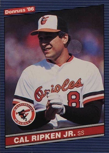1986 Donruss #210 Cal Ripken Jr. Baseball Card