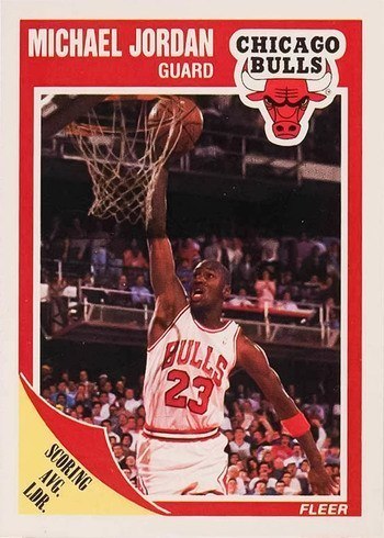 1989-91 MICHAEL JORDAN (12) card Basketball lot - Chicago Bulls