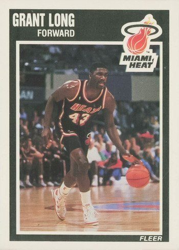 1989 Fleer #82 Grant Long Basketball Card