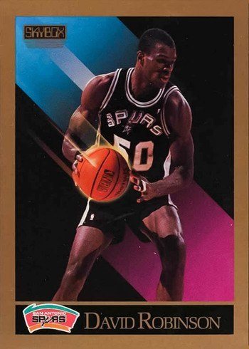 1990 Skybox #260 David Robinson Basketball Card