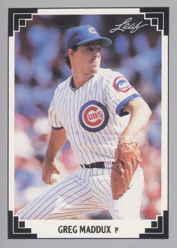 1991 Leaf #127 Greg Maddux Baseball Card