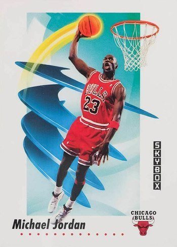 1991 Skybox #39 Michael Jordan Basketball Card 1991 Skybox #39 Michael Jordan Basketball Card