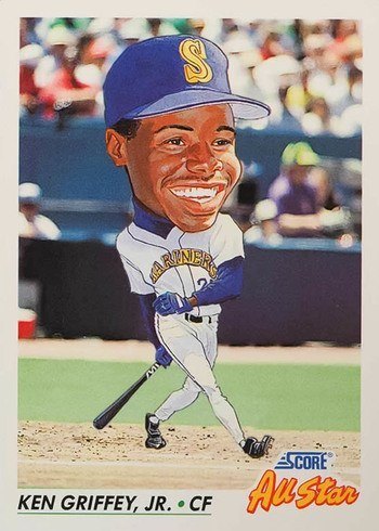 1992 Score #436 Ken Griffey Jr. All Star Baseball Card 1992 Score #436 Ken Griffey Jr. All Star Baseball Card