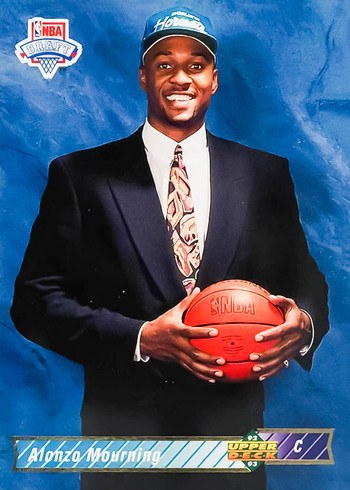1992 Upper Deck #2 Alonzo Mourning Rookie Card