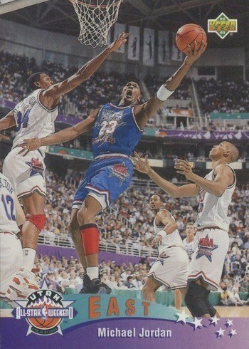 1992 Upper Deck #425 Michael Jordan All-Star Basketball Card