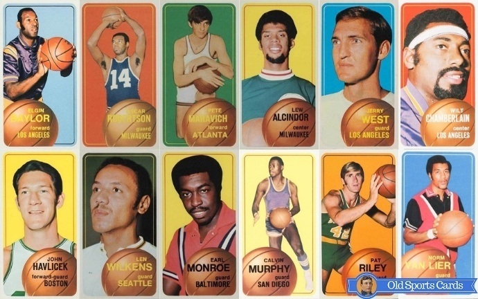 Most Valuable 1970 Topps Basketball Cards