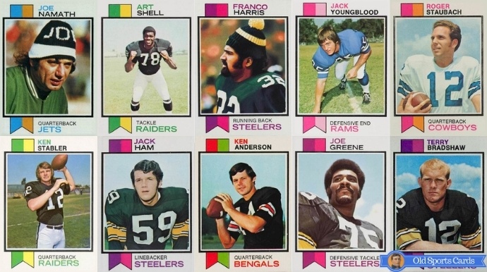 Most Valuable 1973 Topps Football Cards