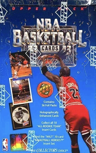Unopened Box of 1992 Upper Deck Basketball Cards