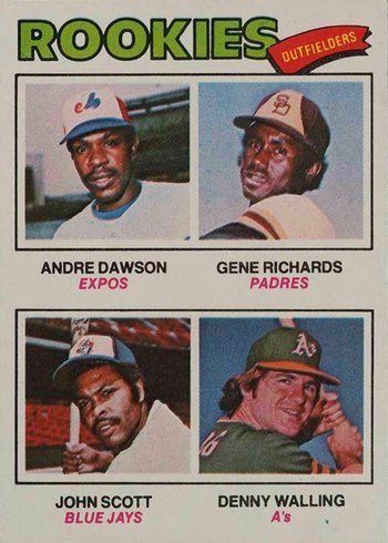 1977 Topps #473 Andre Dawson Rookie Card