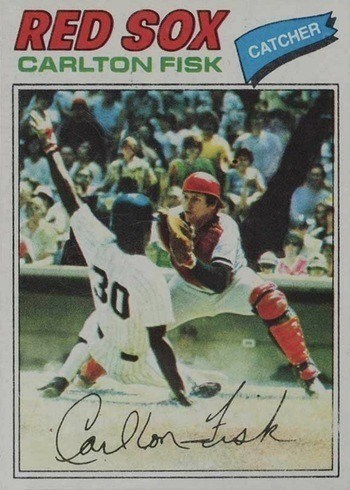 1977 Topps #640 Carlton Fisk Baseball Card