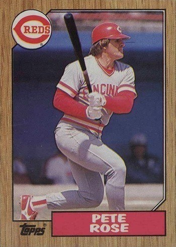 1987 Topps #200 Pete Rose Baseball Card 1987 Topps #200 Pete Rose Baseball Card
