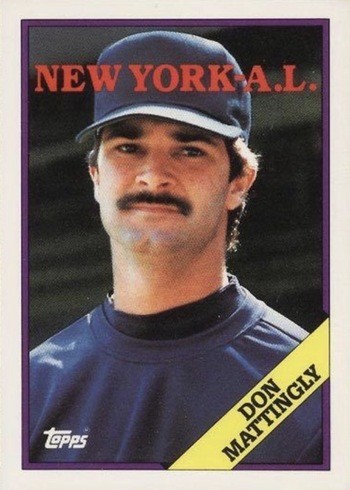 1988 Topps #300 Don Mattingly Special World of Baseball Card 1988 Topps #300 Don Mattingly Special World of Baseball Card