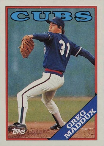 1988 Topps #361 Greg Maddux Baseball Card 1988 Topps #361 Greg Maddux Baseball Card