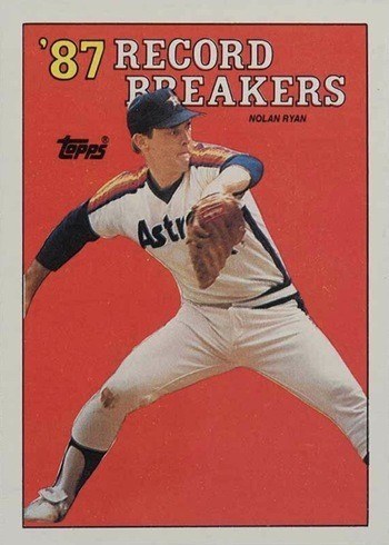 1988 Topps #6 Nolan Ryan Record Breaker Baseball Card