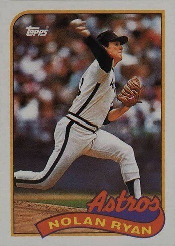 1989 Topps #530 Nolan Ryan Baseball Card