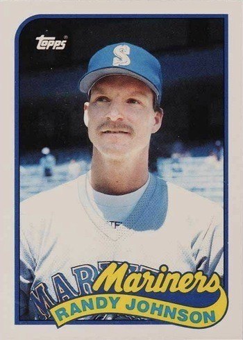 1989 Topps Traded #57T Randy Johnson Rookie Card