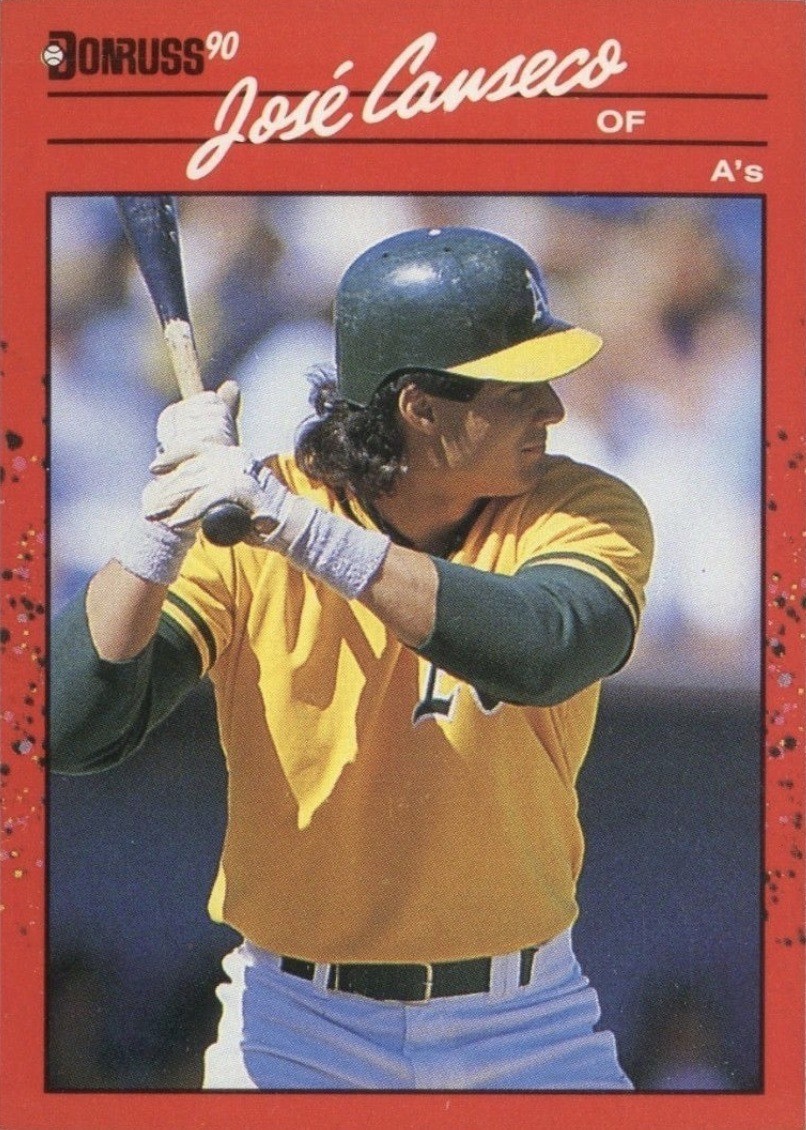 1990 Donruss #125 Jose Canseco Baseball Card