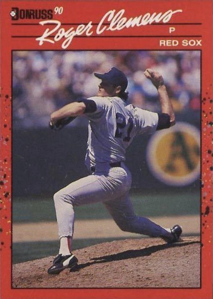 1990 Donruss #184 Roger Clemens Baseball Card