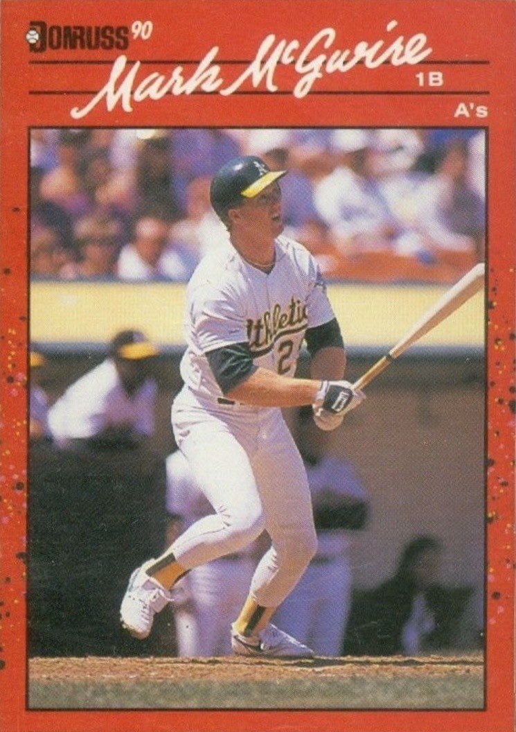 1990 Donruss #185 Mark McGwire Baseball Card