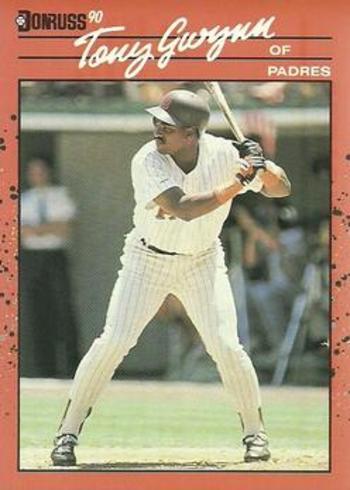 1990 Donruss Previews Tony Gwynn Baseball Card