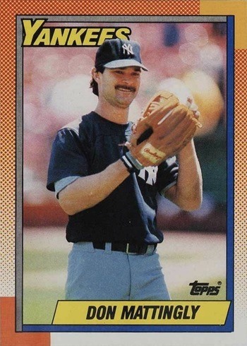 1990 Topps #200 Don Mattingly Baseball Card 1990 Topps #200 Don Mattingly Baseball Card