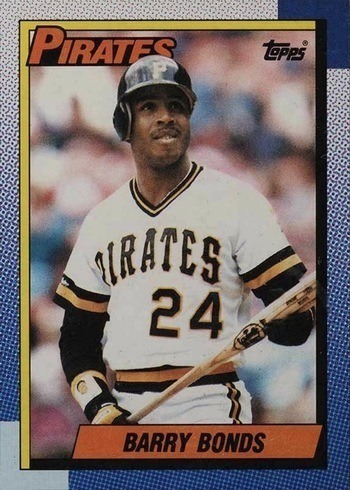 1990 Topps #220 Barry Bonds Baseball Card 1990 Topps #220 Barry Bonds Baseball Card
