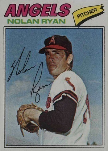 1977 Topps #650 Nolan Ryan Baseball Card 1977 Topps #650 Nolan Ryan Baseball Card