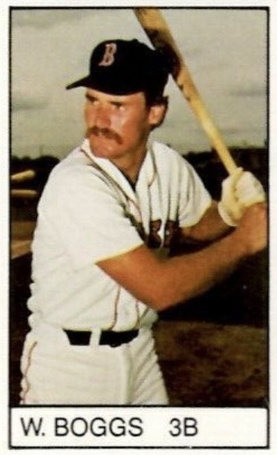 1983 All-Star Game Inserts Wade Boggs Baseball Card