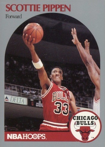 1990 NBA Hoops #69 Scottie Pippen Basketball Card 1990 NBA Hoops #69 Scottie Pippen Basketball Card