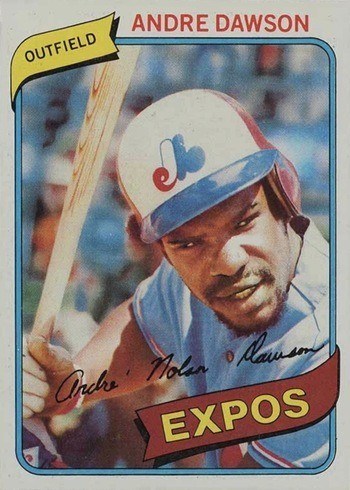 1980 Topps #235 Andre Dawson Baseball Card 1980 Topps #235 Andre Dawson Baseball Card